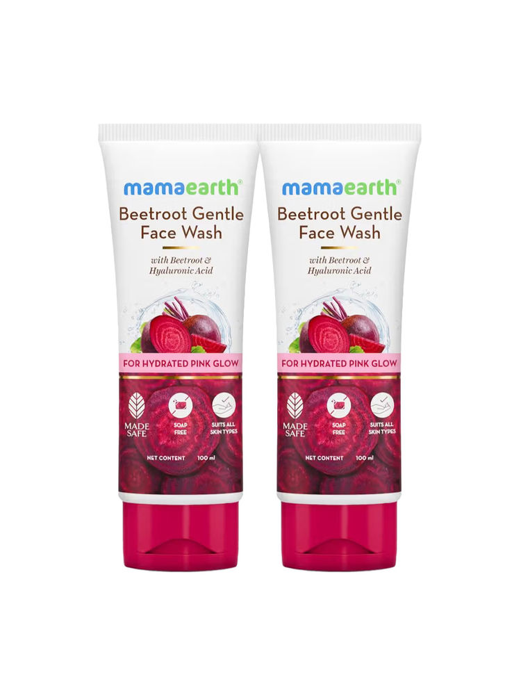 Mamaearth Beetroot Gentle Face Wash - Pack Of 2-picture-4