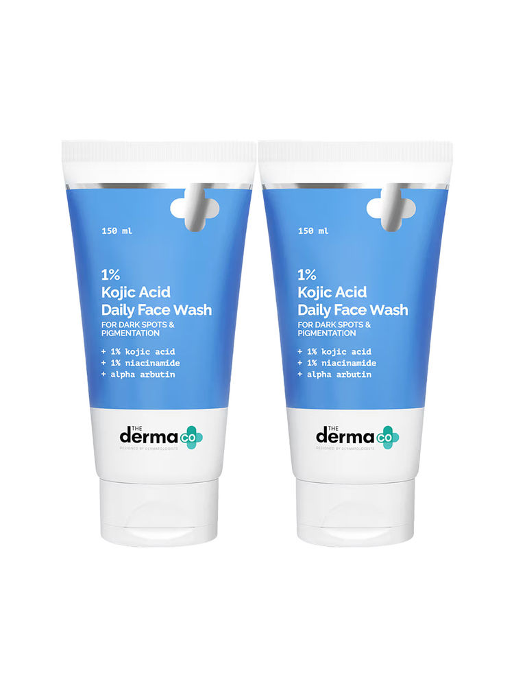 The Derma Co 1% Kojic Acid Face Wash With Niacinamide For Dark Spots & Pigmentation - Pack Of 2-image-19