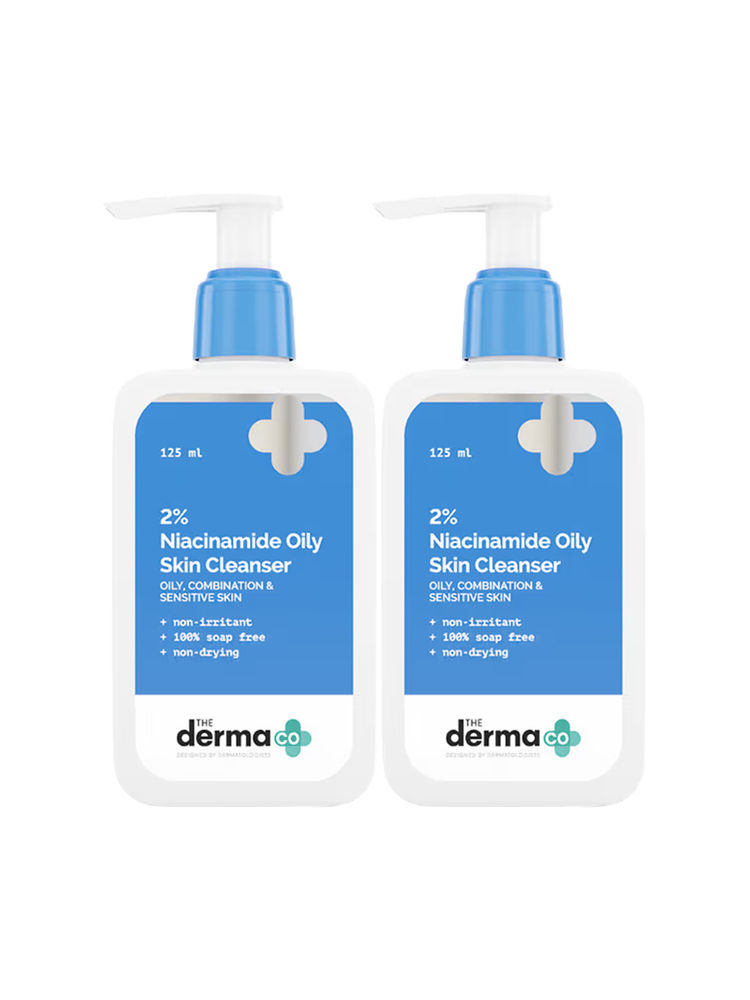 The Derma Co 2% Niacinamide Oily Skin Cleanser - Pack Of 2-image-30