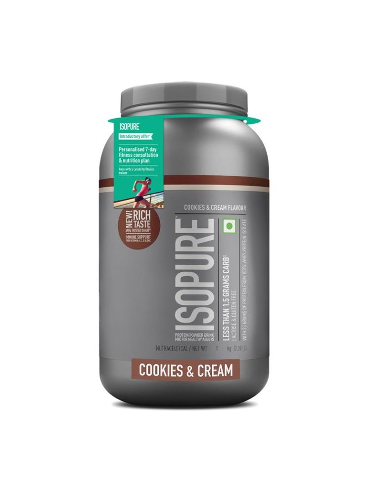 Isopure 100% Whey Isolate Protein - Cookies & Cream