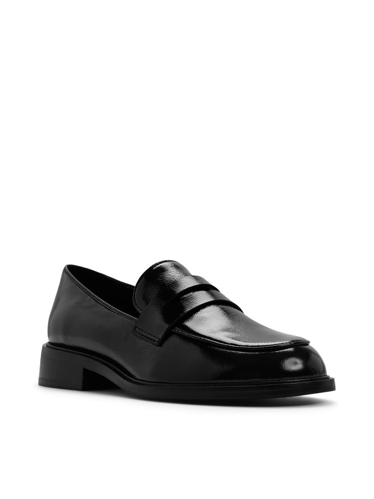 Aldo Valera-In Womens Black Loafers-image-14