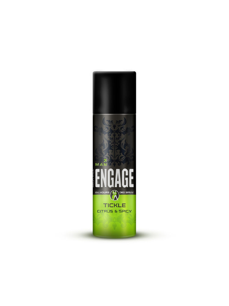 Engage Tickle Deo Spray For Men, Citrus & Spicy, Skin Friendly, Long-Lasting-image-37