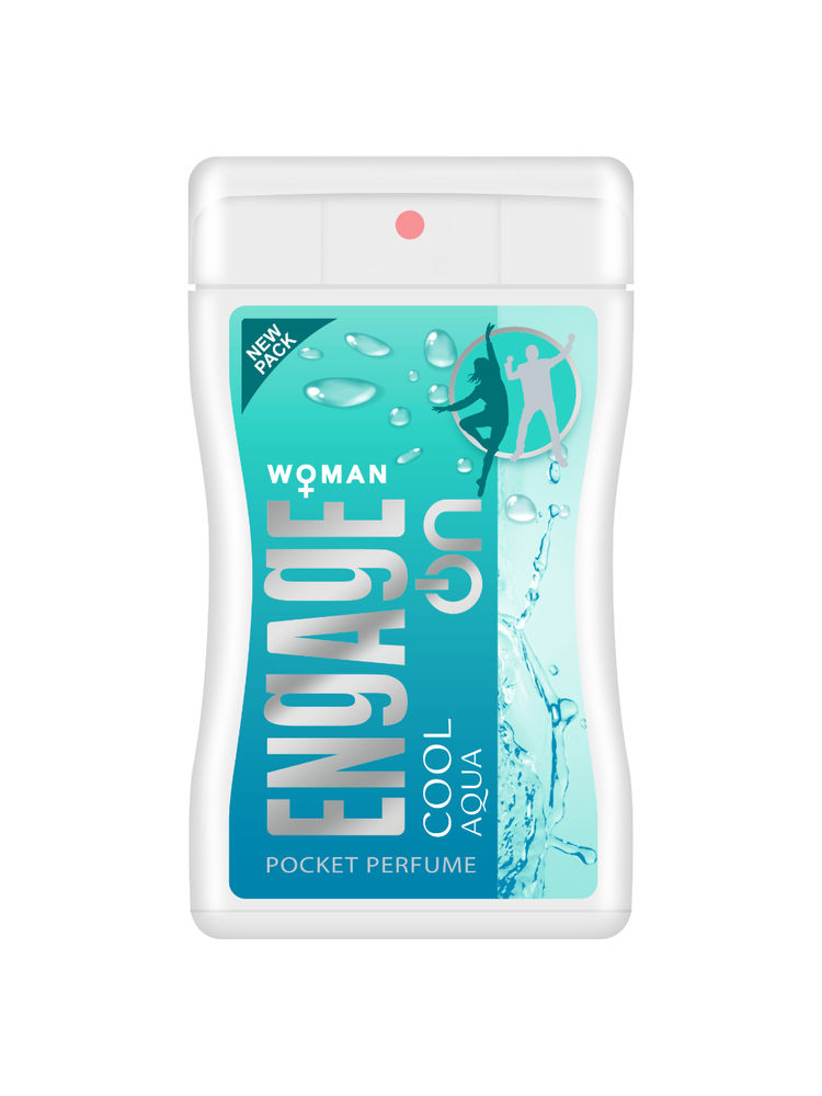 Engage On Cool Aqua Pocket Perfume For Women-picture-6