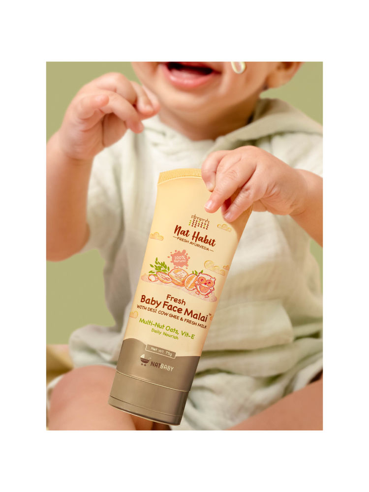Nat Habit Baby Face Malai - Multi-Nut Oats & Vit-E