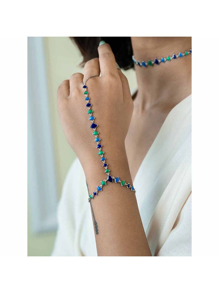 Shaya by CaratLane Owning My Goofy Self Bracelet In 925 Silver-image-29