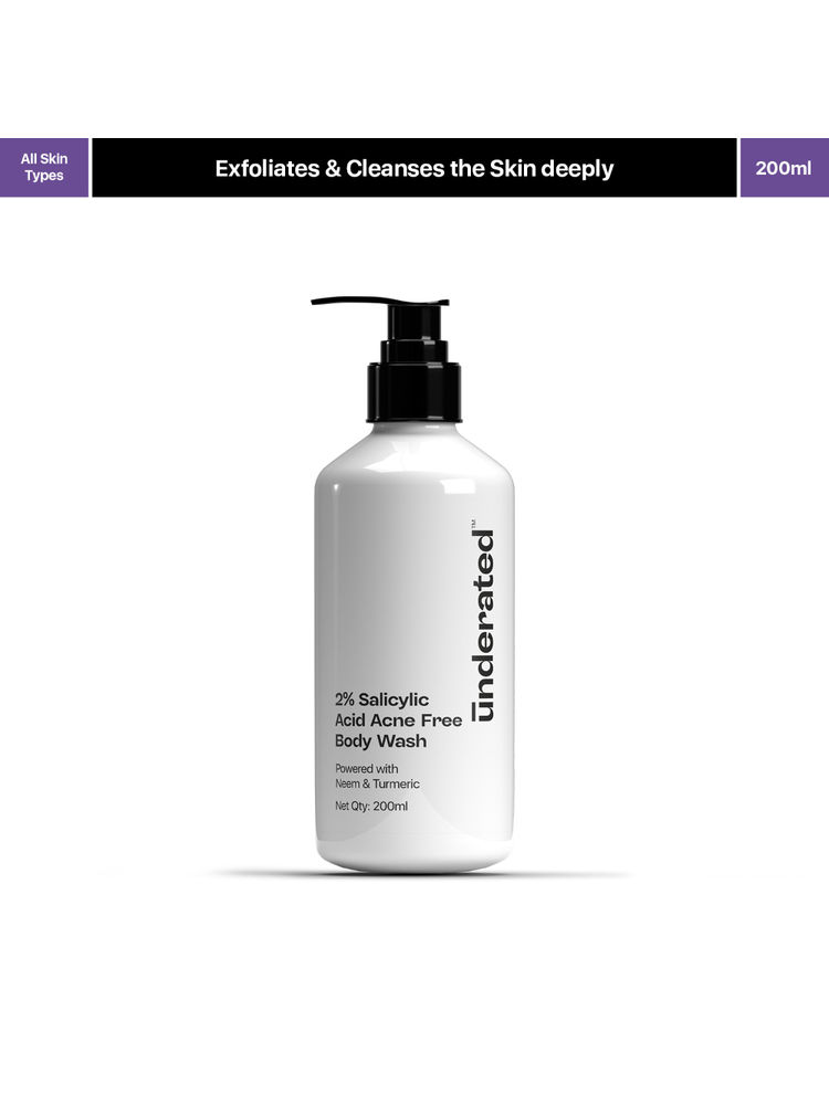 Underated Salicylic Acid 2% Acne Free Body Wash-image-32