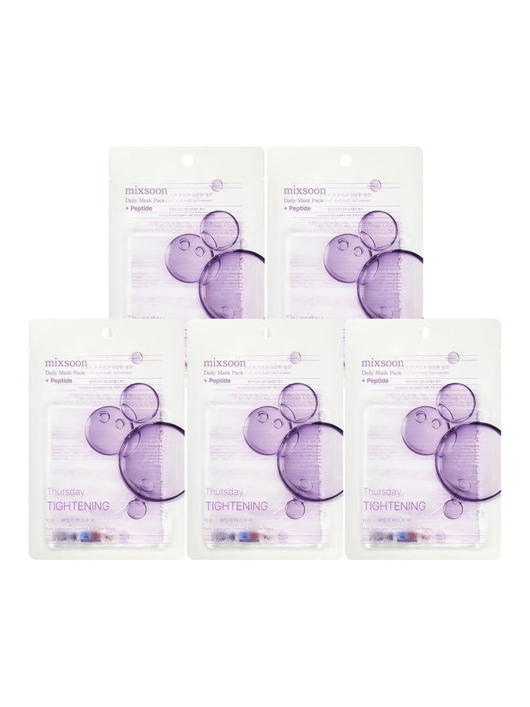 Mixsoon Daily Mask Pack Thursday Purifying & Detoxifying Sheet Mask (Buy 3 Get 2)-image-47