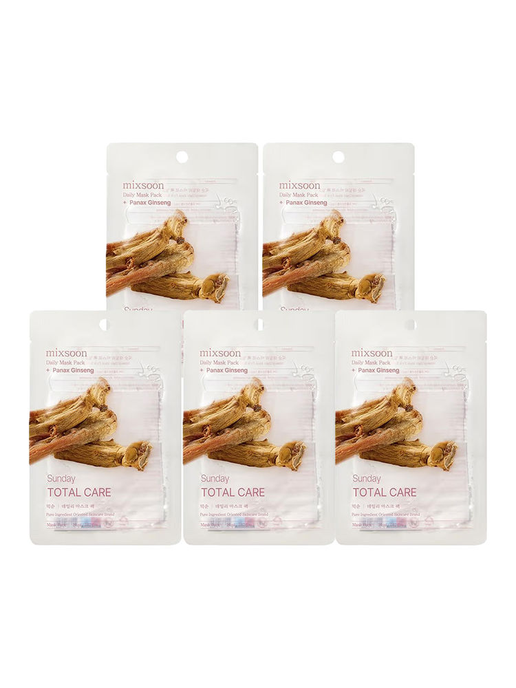 Mixsoon Daily Mask Pack Sunday Restorative & Hydrating Sheet Mask (Buy 3 Get 2)-image-44