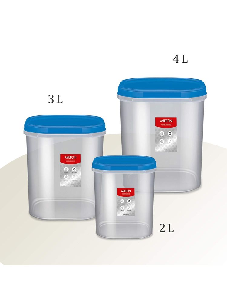Milton Quadra Modular Plastic Kitchen Storage Containers (Pack Of 3)-image-39