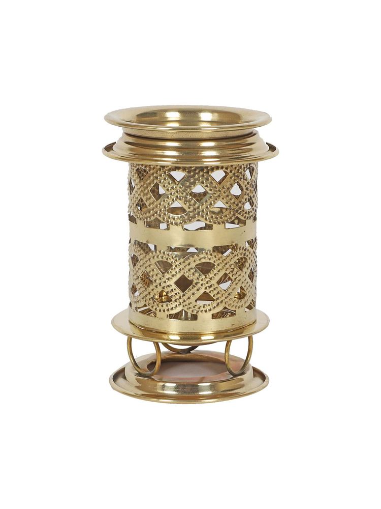 Amaya Decors Brass Chimney Akhand Dia Gold-picture-21