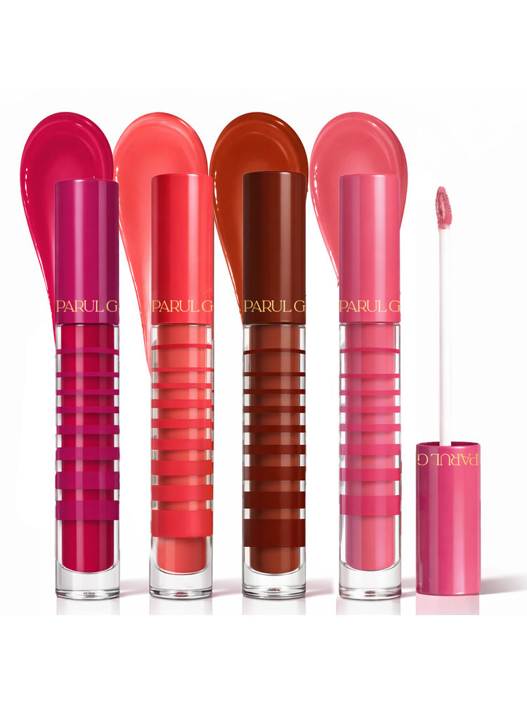 Parul Garg Beauty High Shine Nourishing Tinted Lip Gloss with SPF 20 - Pack of 4-picture-12