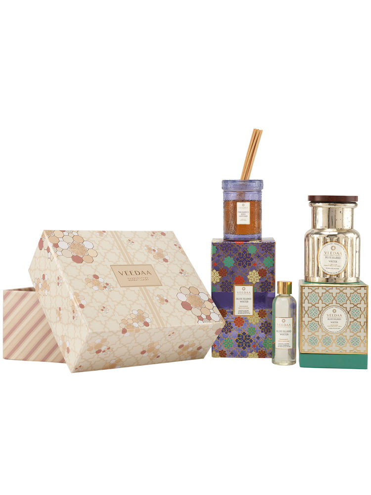 Veedaa Candles Blue Island Water Grande Gift Set-image-41