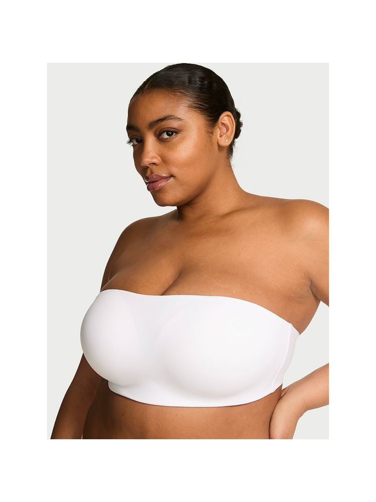 victoria's secret accessories Victoria's Secret White Bare Invisible Perfect Comfort Wireless Push-Up Strapless Bra-picture-25