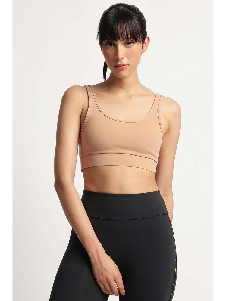 Reebok Beige Women Sports Bra-picture-14