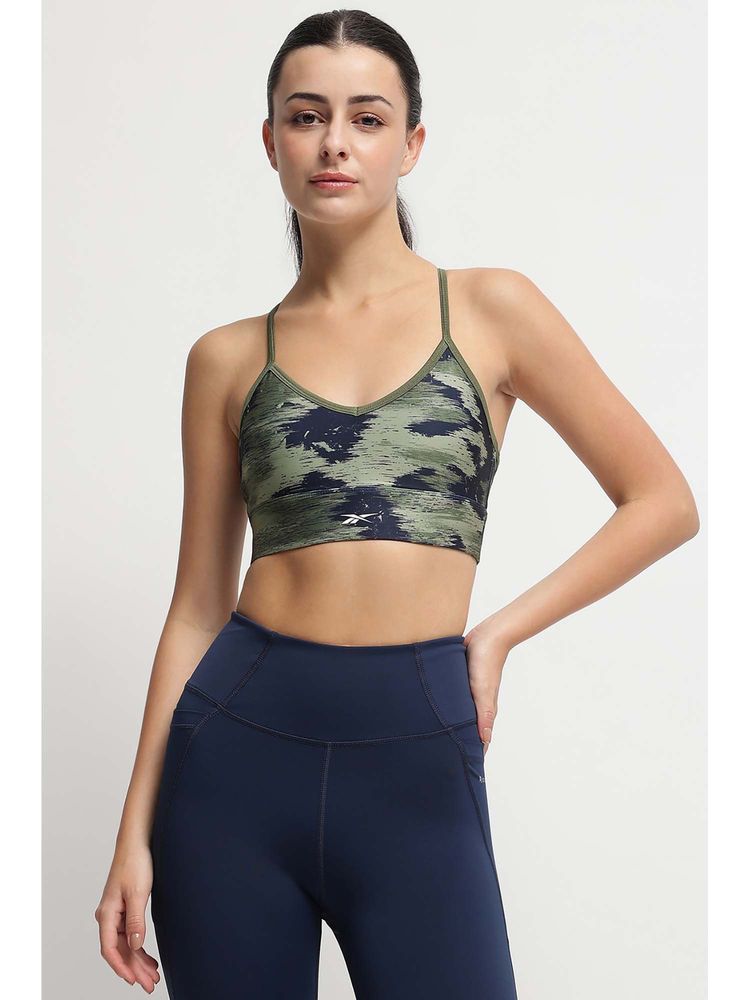 Reebok Olive Women Sports Bra-picture-10