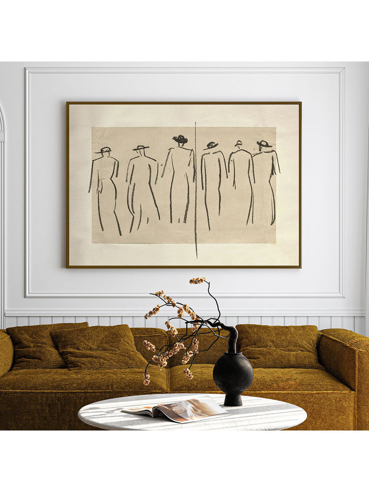 ARTCREST Eden's Embrace Painting Black Box Framed Canvas Wall Art-image-8
