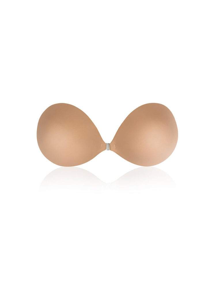 NOOD Push Up Adhesive Bra Soft Tan Reusable 50+ Extra Volume and Cleavage Waterproof-image-1