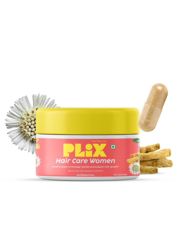 Plix Hair Care Capsules For Women With Ashwagandha - Contains DHT Blockers - Prevents Hair Fall-picture-24