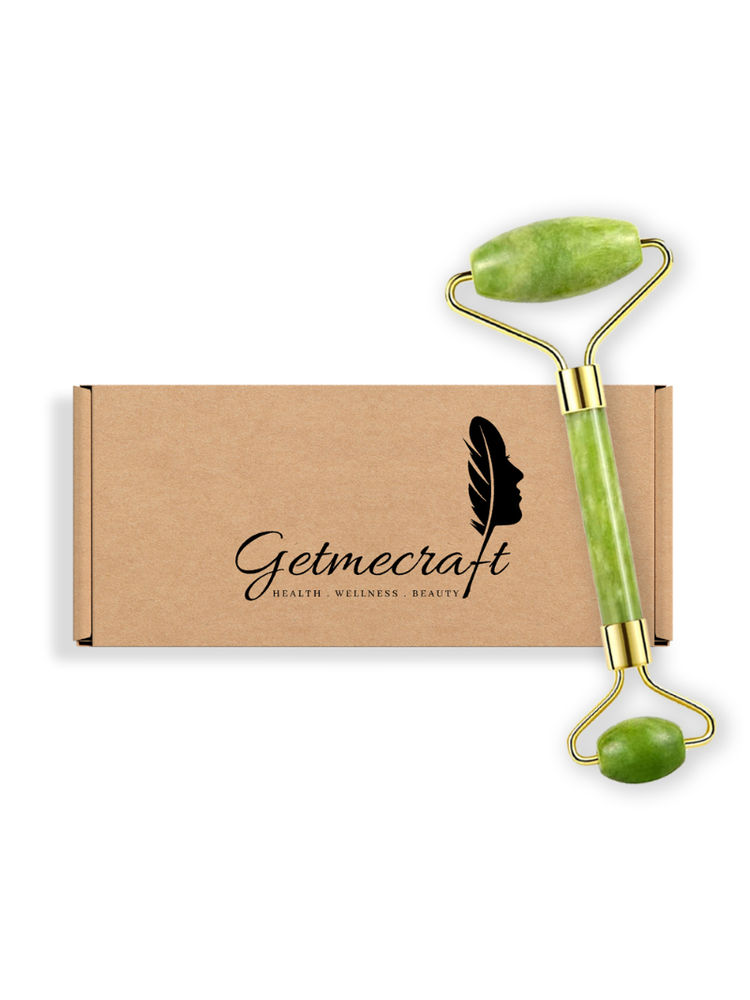 Getmecraft Green Jade Facial Roller And Massager-image-38
