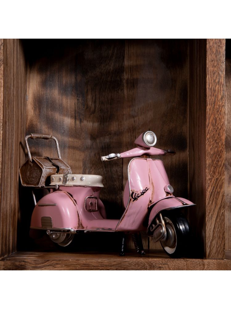 Gibox Scout Retro Scooter - Pink Home Decor Luxurious Item-image-45