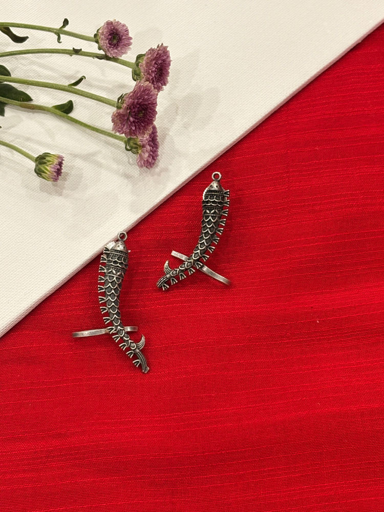 Niska Luna Silver Earrings-image-15