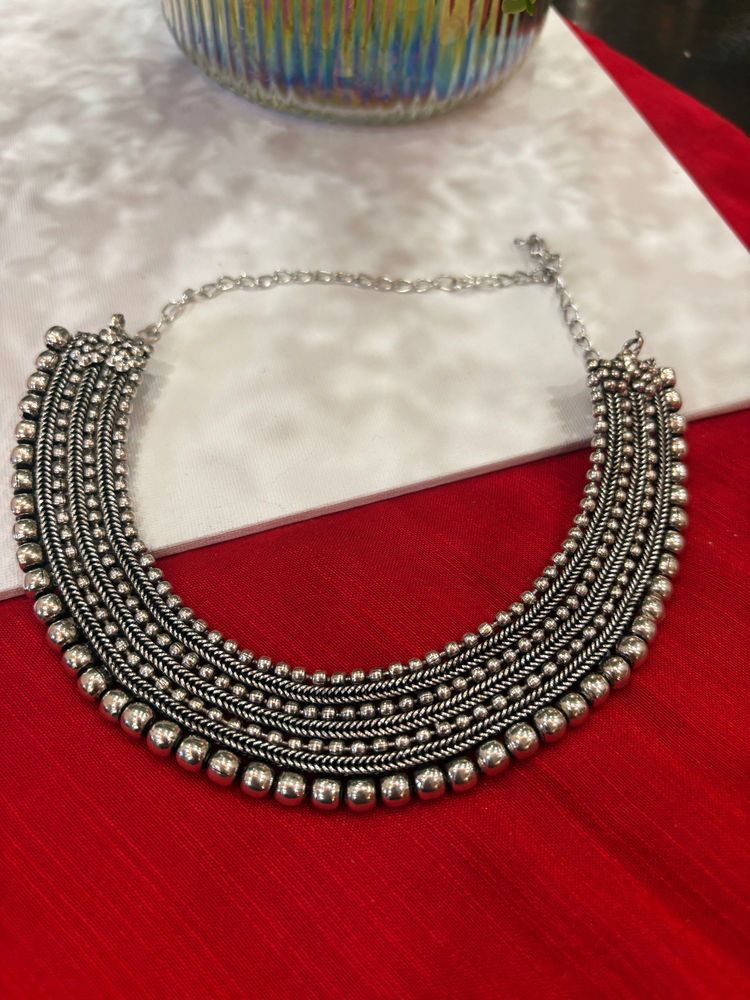 Niska Ziya Silver Necklace-image-16