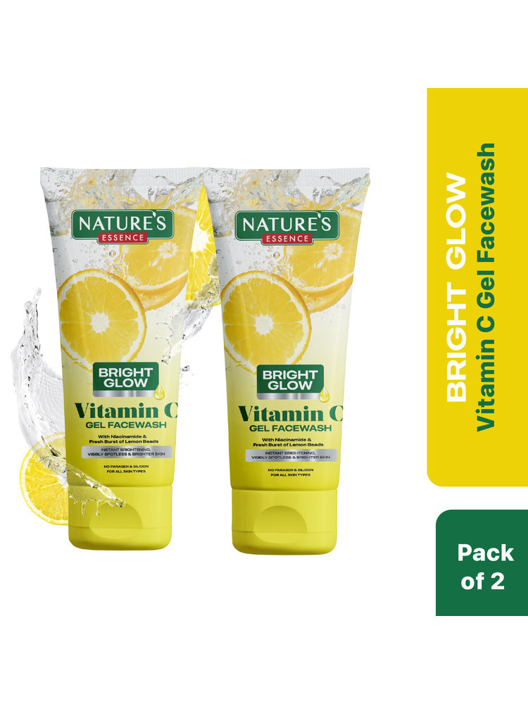 Nature's Essence Bright Glow Vitamin C Gel Face Wash - Pack of 2-picture-37