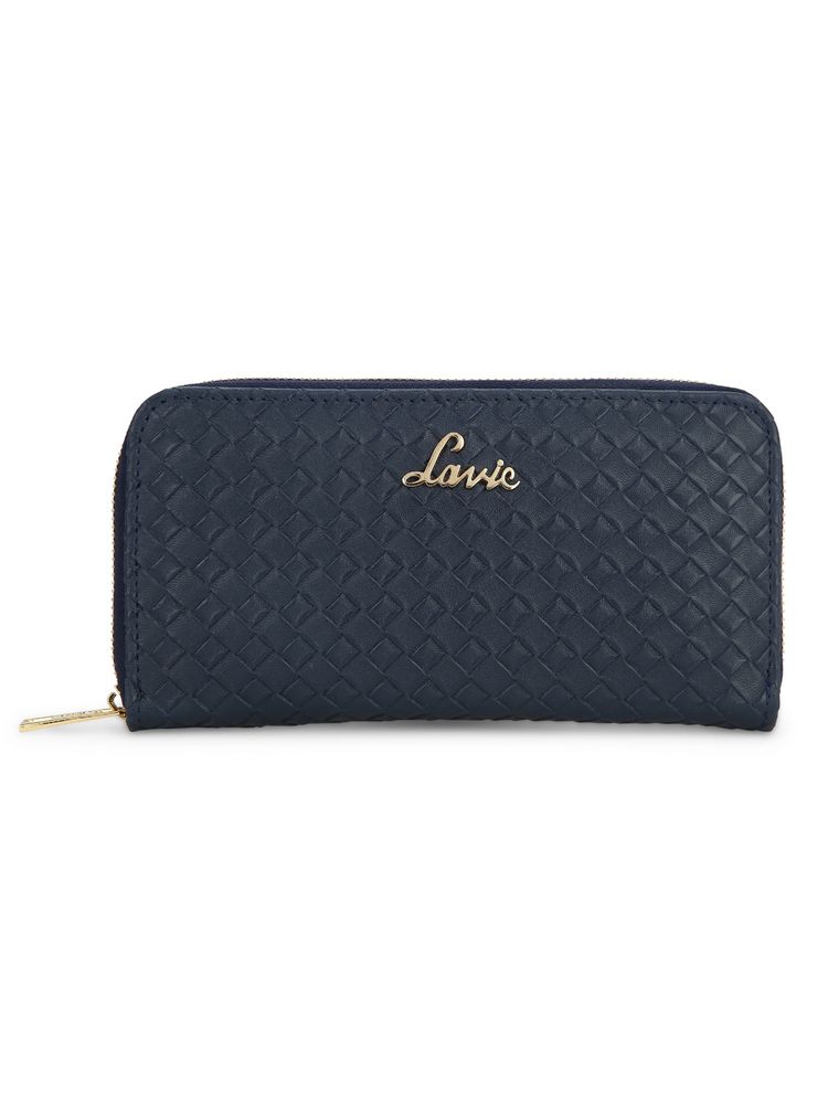 Lavie Womens Large Zip Around Wallet (Navy) (L)-image-4