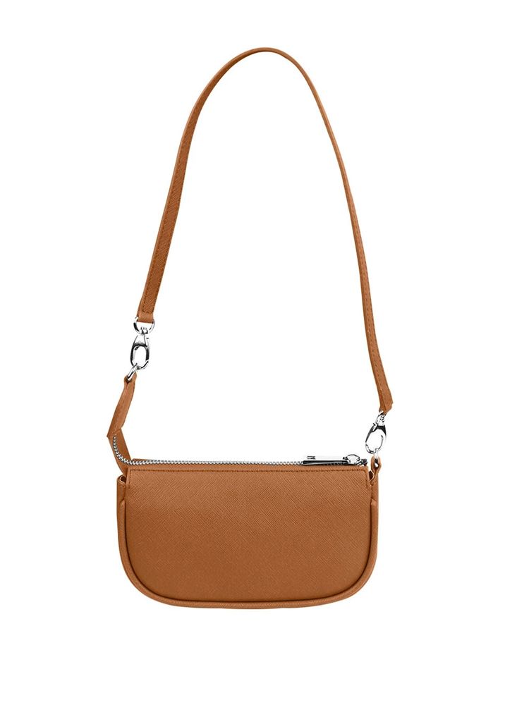 The House Of Ganges Baby Vegan Leather Handbag - Tan (S)-picture-14
