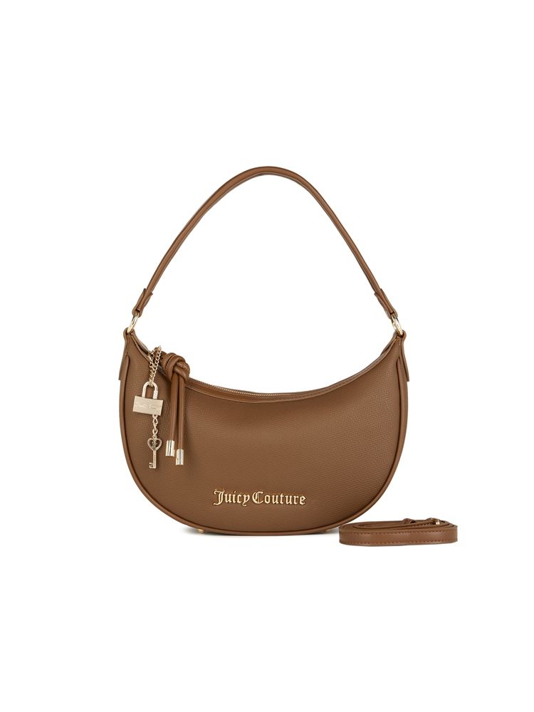 juicy couture accessories Juicy Couture Women'S Choco Brown Handbag with Detachable Strap-picture-19