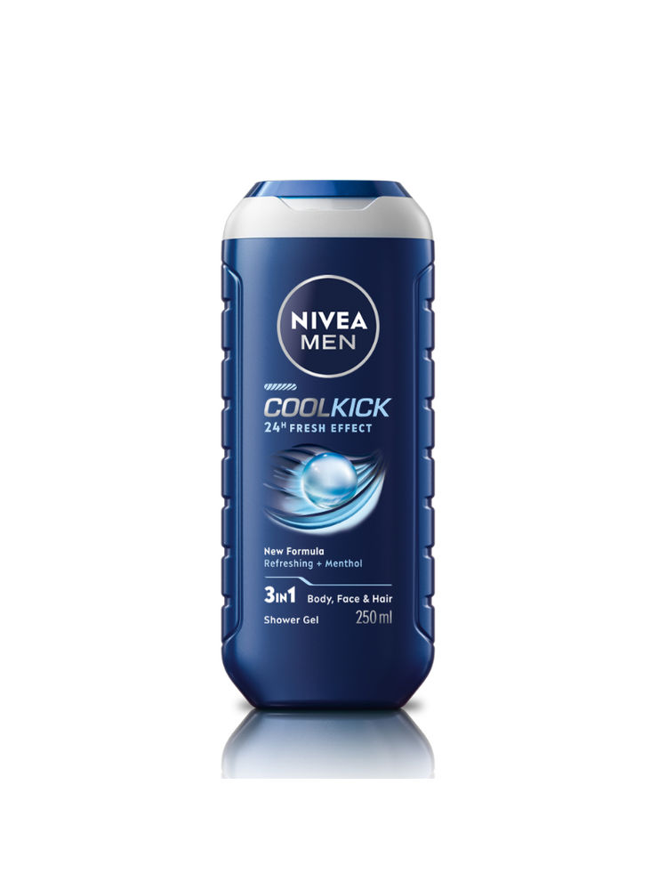 NIVEA MEN Body Wash, Cool Kick with Refreshing Icy MENthol, Shower Gel for Body, Face & Hair-picture-30