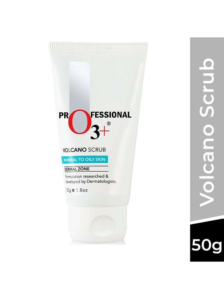 O3+ Volcano Scrub Normal To Oily Skin For Blackheads & Instant Brightening
