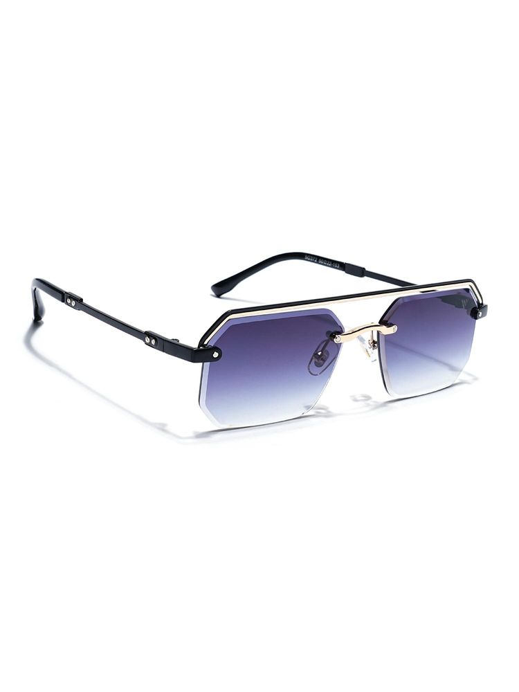 voyage unisex uv protected grey lens sunglasses - mg7769 (50)