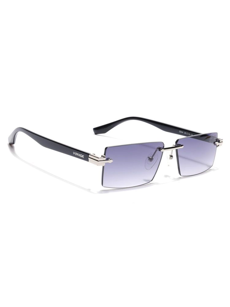 Voyage Unisex UV Protected Grey Lens Sunglasses - MG7993 (55)-image-0