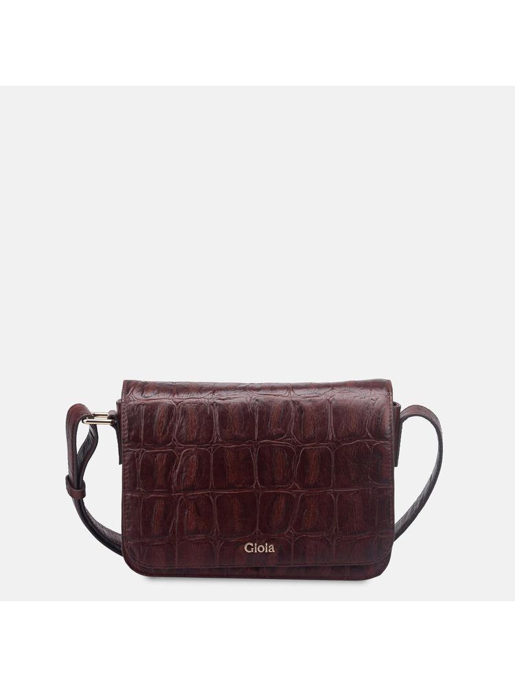 Gioia Brown Claire Medium Crossbody Bag-image-28