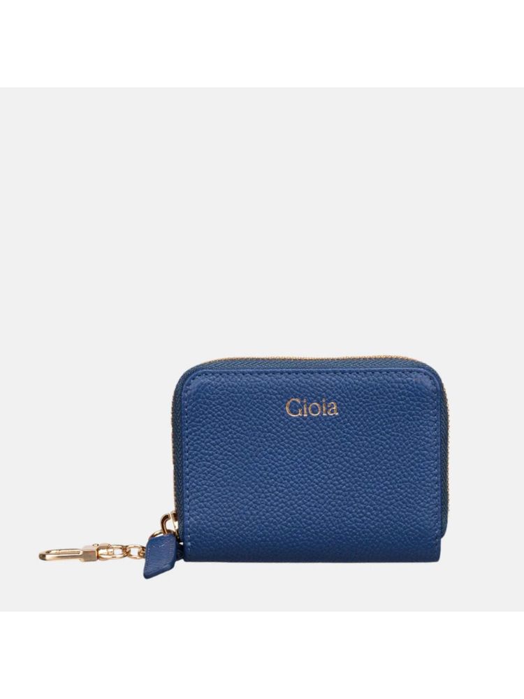 Gioia Navy Blue Rom Ziparound Wallet-image-23