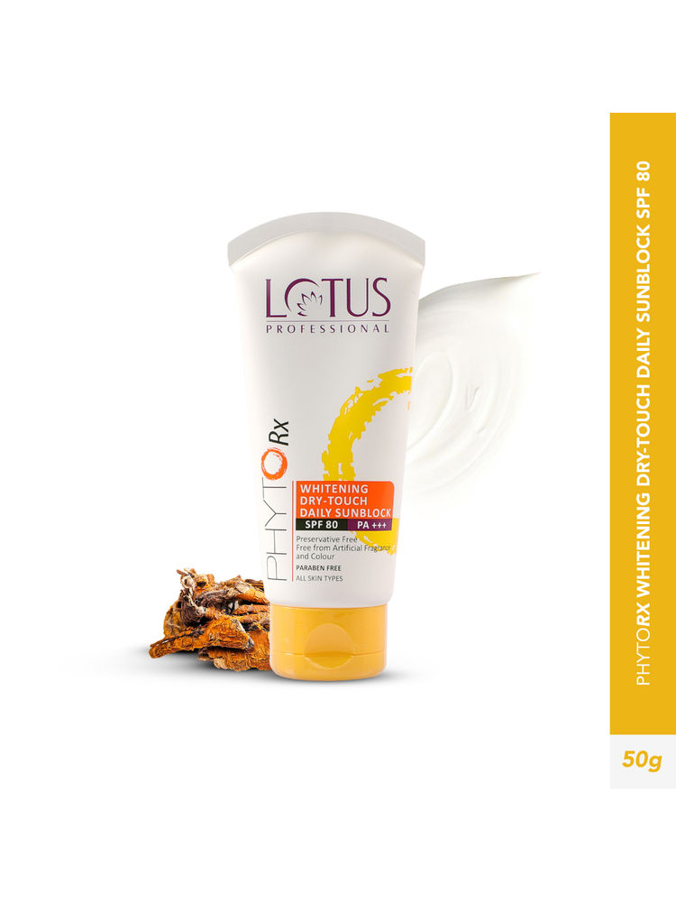Lotus Herbals PhytoRx Whitening Dry-Touch Daily Sunblock SPF 80 PA+++-image-4