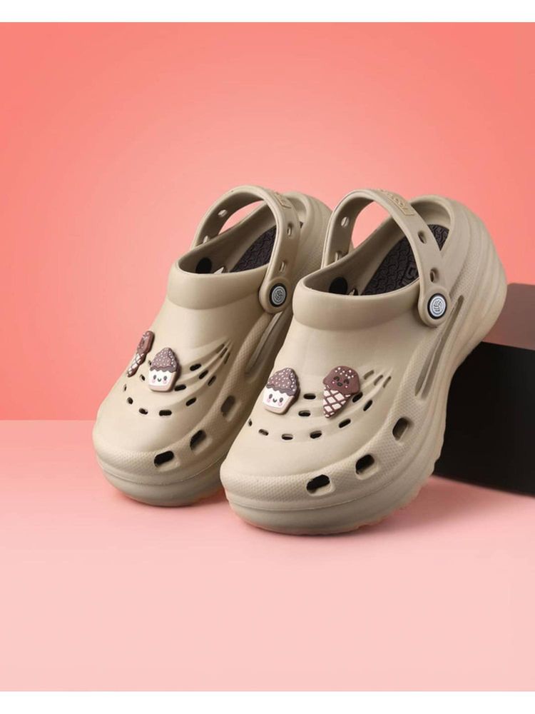 Bacca Bucci Women Beige Clogs-picture-27