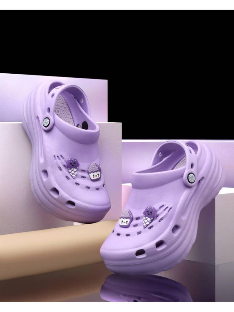 Bacca Bucci Women Lavender Clogs-picture-19