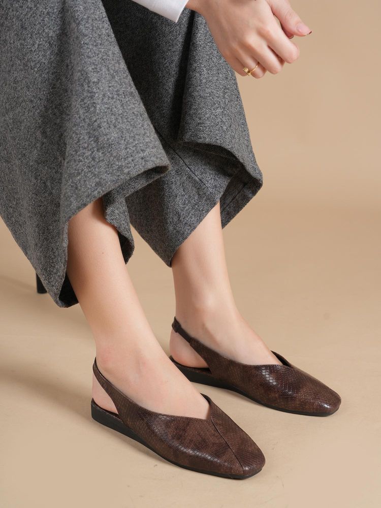 Drop Bold Women Brown Sandals-picture-18