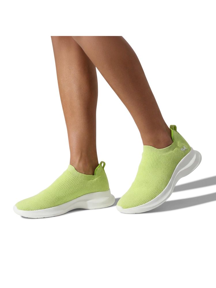 Neeman's Women Green Cloud Flex Walking Shoes-image-6