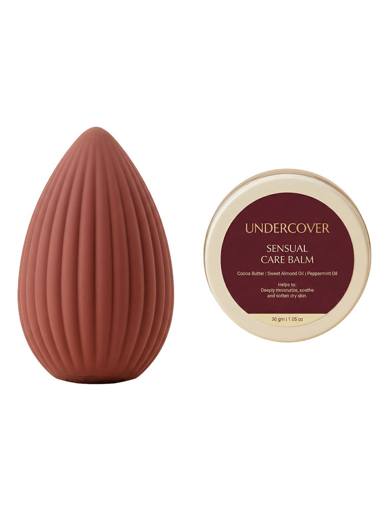 Undercover Ripple Touch Vibrator & Sensual Care Balm Intimate Wellness Combo-picture-18
