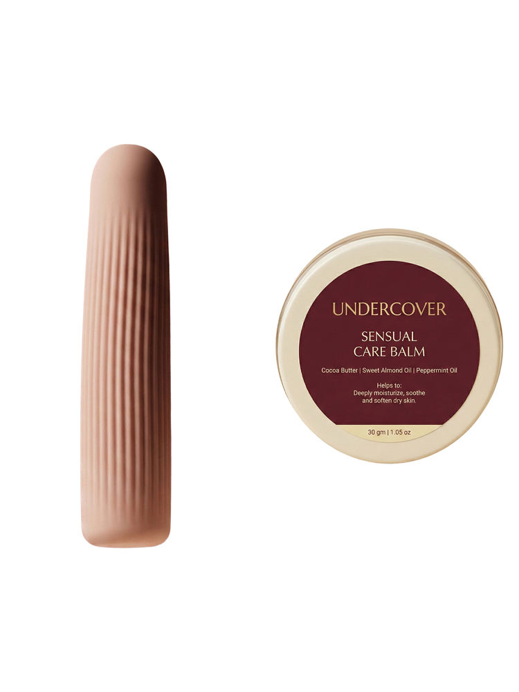 Undercover Vela Vibrator & Sensual Care Balm Intimate Wellness Combo-picture-24