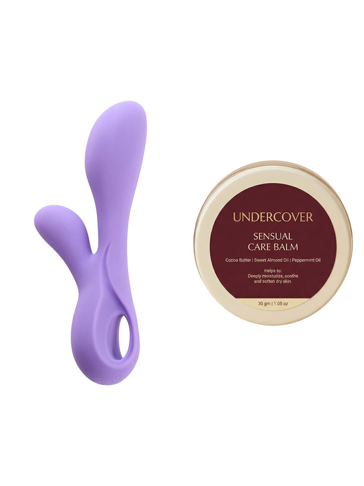 Undercover Climax Chronicles Vibrator & Sensual Care Balm Intimate Wellness Combo-picture-28