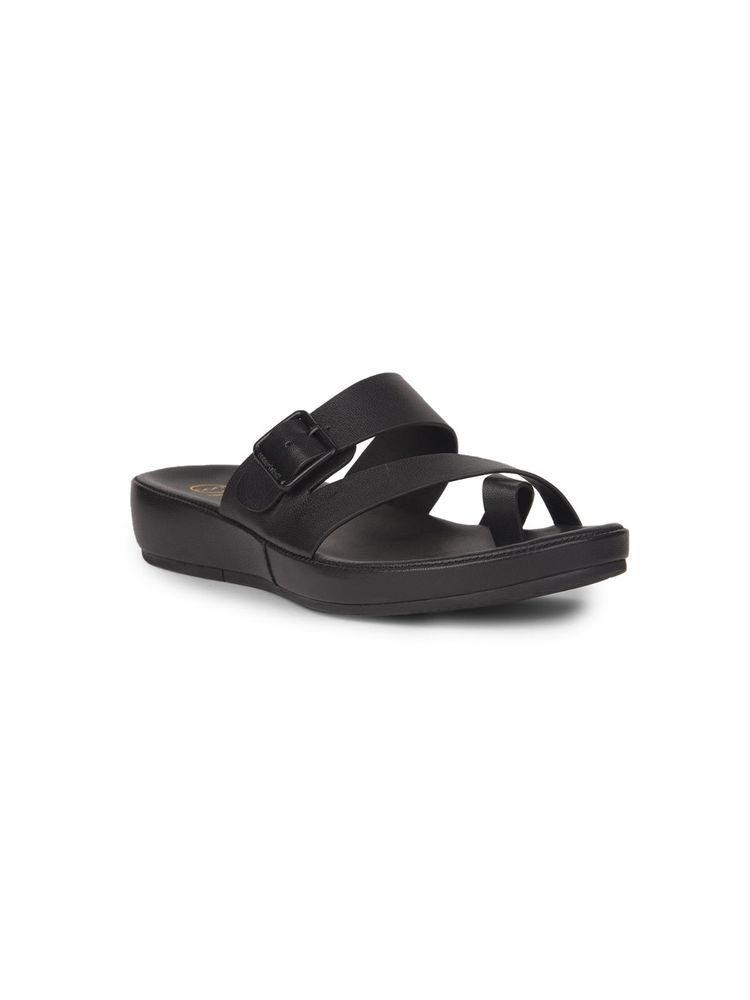 Hush Puppies Womens Toe Ring Sandals - Black-image-14