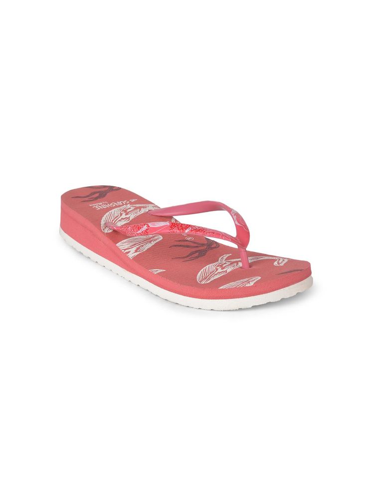 Bata Womens Stylish and Comfortable Thong Flipflops - Red