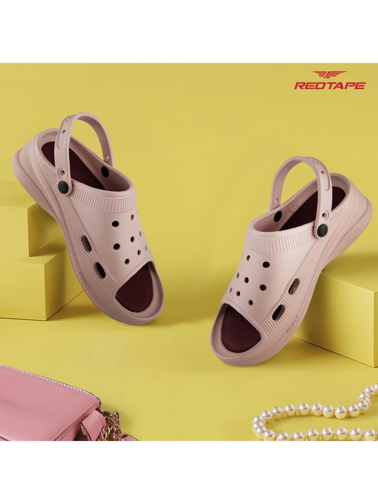 Red Tape Womens EVA Comfort Clogs - Pink-picture-35