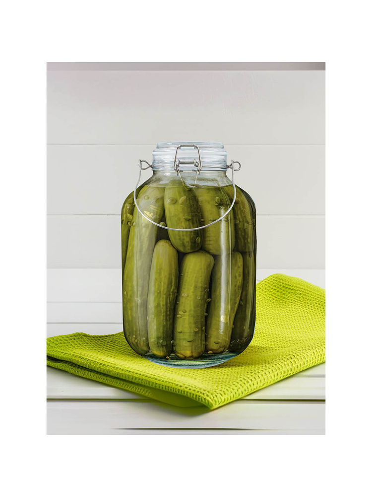 The Better Home Transparent Glass Storage Jar, 1.5L-picture-6