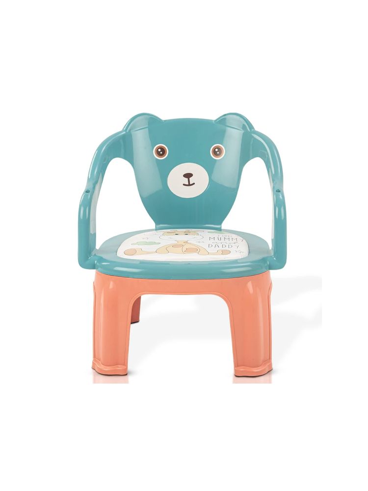 BAYBEE Green Plastic Printed Chair-picture-18