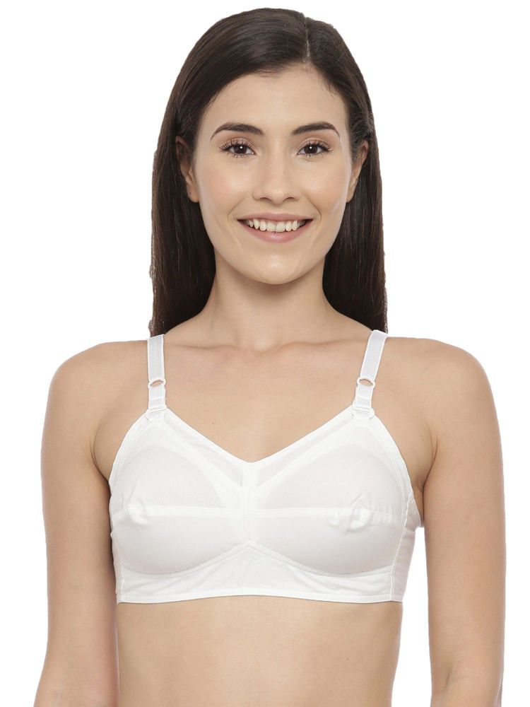 BLOSSOM Full Coverage Maternity Bra White-image-13